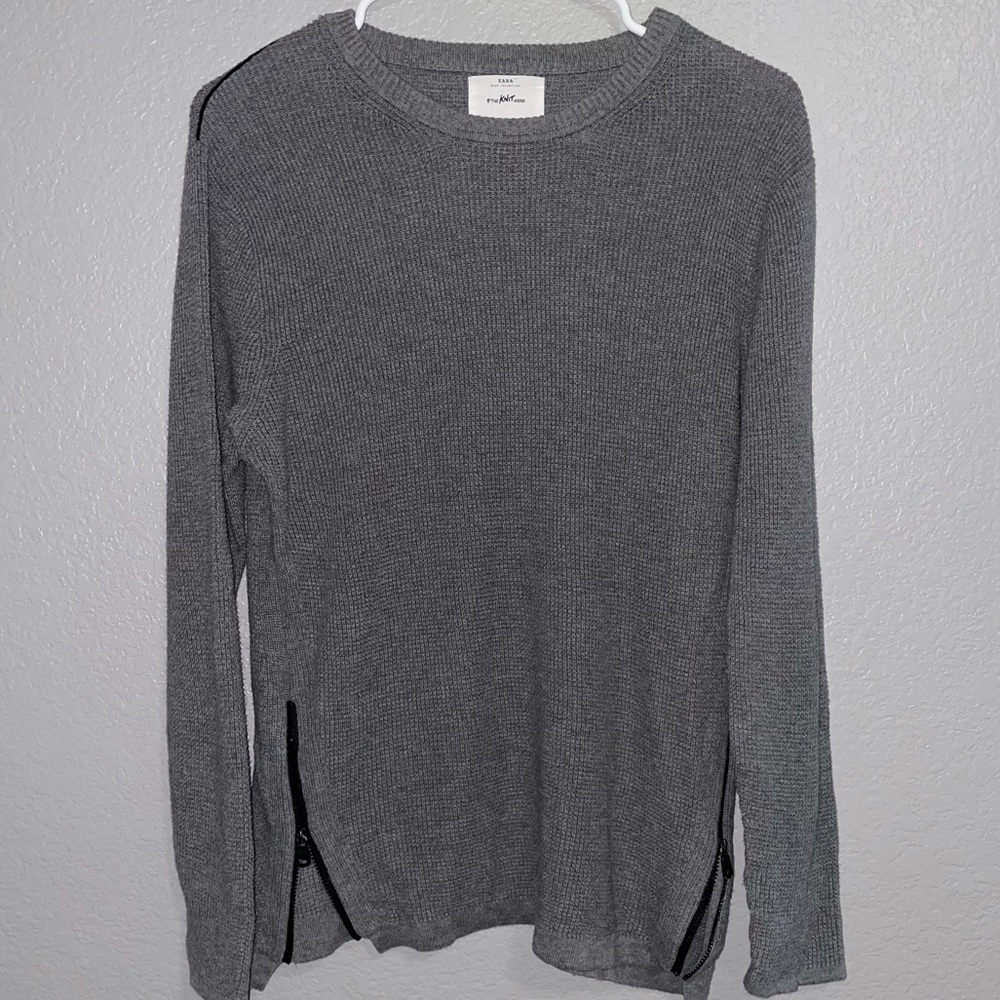 Zara boys #theknitwear long sleeve sweater